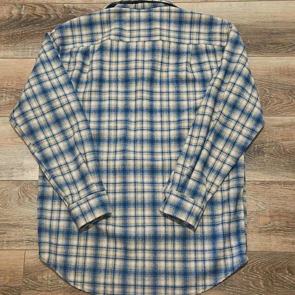 Pendleton Mens 100% Wool Trail Shirt - Picture 6 of 10